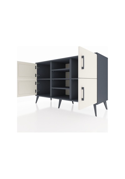 Hyperion Konsol 5 Raflı 4 Kapaklı 132x44x83 Antrasit-aytaşı/antrasit Aytaşı/antrasit Hyperion Konsol 5 Raflı 4 Kapaklı 132x44x83 Antrasit-aytaşı/antrasit Aytaşı/antrasit