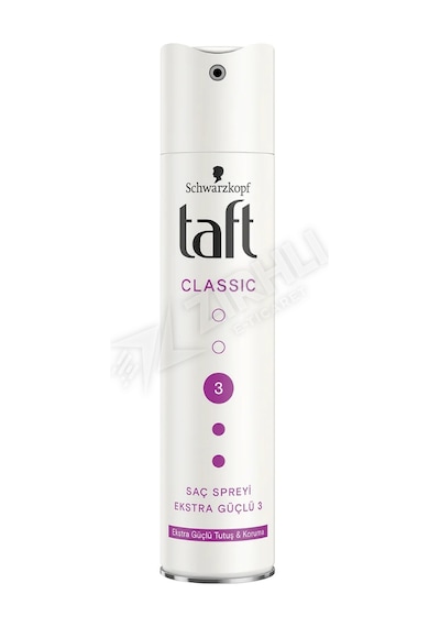 5 Adet Taft Saç Spreyi Classic 250 Ml