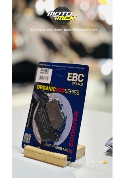 N-max 150 Ön 15-17 Ebc Sfa694 Motor Disk Balatası Yüksek Performans & Uzun Ömür