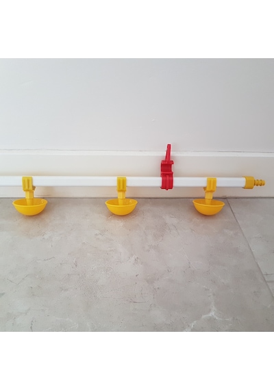 Nipel Tavuk Suluk Yaylı Çanak 60 Cm 3 Adet Yaylı  Çanak