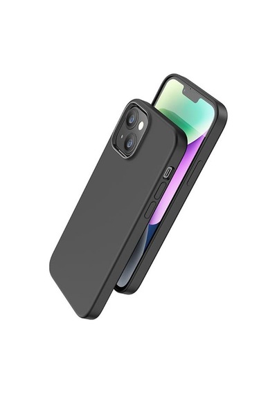 Hoco Pure Series Apple Uyumlu iPhone 15 Manyetik Silikon Kılıf