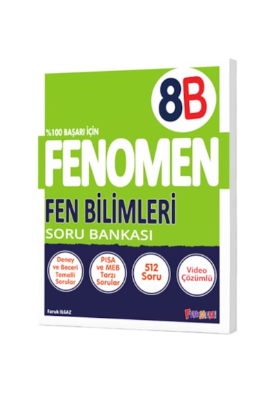 Fenomen 8. Sınıf Lgs Fen Bilimleri B Soru Bankası
