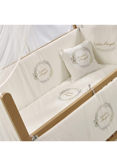 Meltem Kids Mia Anne Yanı Ahşap Sallanır Beşik 60 x 120 CM (Naturel - Angel) Kahverengi Meltem Kids Mia Anne Yanı Ahşap Sallanır Beşik 60 x 120 CM (Naturel - Angel) Kahverengi