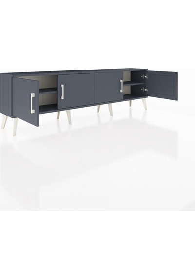 Arges Tv Ünitesi 2 Raflı 4 Kapaklı 176x30x51 Antrasit-antrasit/antrasit Antrasıt/antrasıt Arges Tv Ünitesi 2 Raflı 4 Kapaklı 176x30x51 Antrasit-antrasit/antrasit Antrasıt/antrasıt