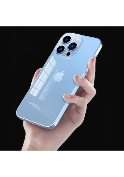 Apple Uyumlu iPhone 13 Pro Max Kılıf Zore Blok Kılıf Renksiz