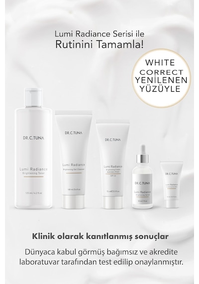 Dr. C. Tuna Lumı Cılt Aydınlatıcı Tonık 125 Ml Şeffaf