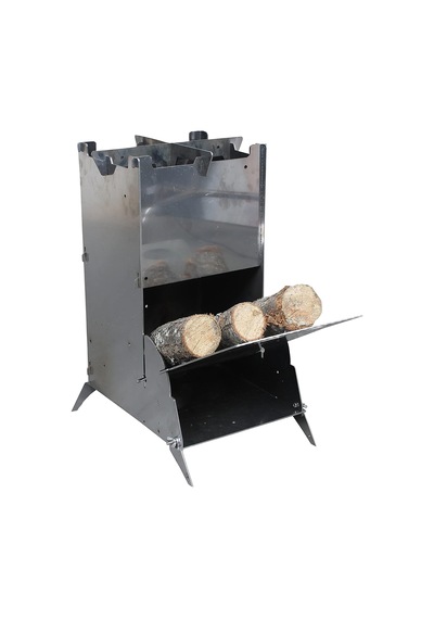 Lexroo Dış Mekan Soba Ocak Smoker Bbq Çok Renkli