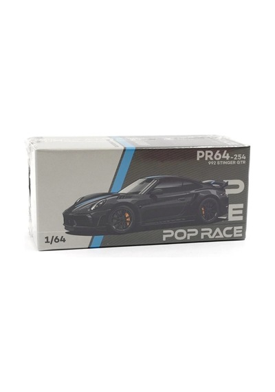Pop Race Pr640254 1/64 992 Stınger Gtr Carbon Edıtıon Blue Lıne Diecast Model Araba
