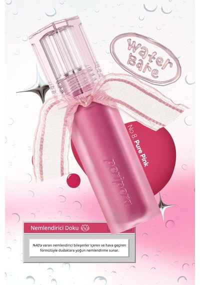 Peripera Water Bare Tint 08 Pure Pink Peritage