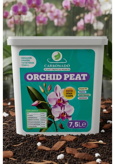 Tr Orchid Peat 7,5 Litre Organik Orkide Yetiştirme Torfu 0,250