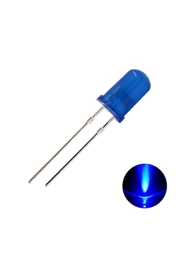 Elektronikport-Led 5Mm Mavi Difused 100 Adet