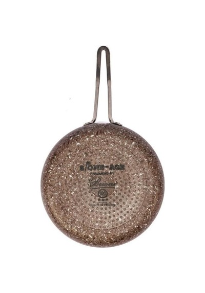 Brioni Stone Age Çizilmez Yanmaz Yapışmaz Terra 26 Cm Tava Kahverengi