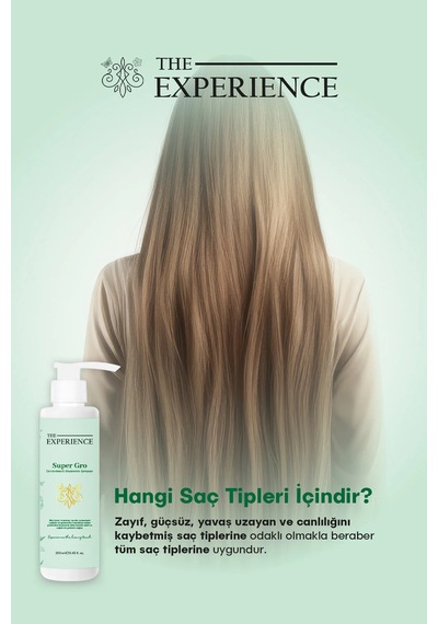 Super Gro Canlandırıcı & Güçlendirici Şampuan 250 Ml tü