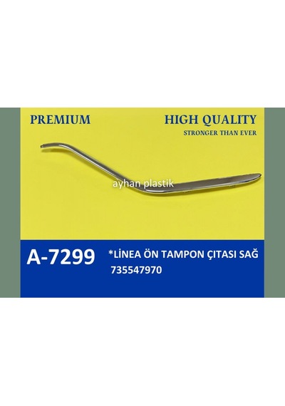 Ön - 757 - Tampon Çıtası - Almparca - Sağ Lınea
