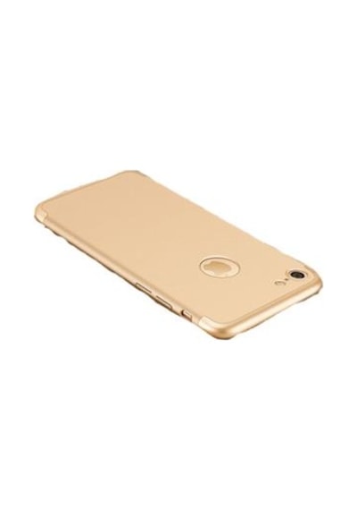 Zore Apple Uyumlu iPhone 7 İle Ays Sert Kılıf Gold Gold