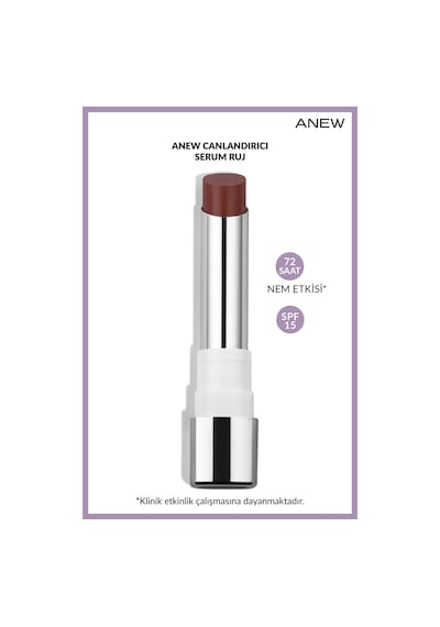 Avon Canlandırıcı Serum Ruj Essential Mocha