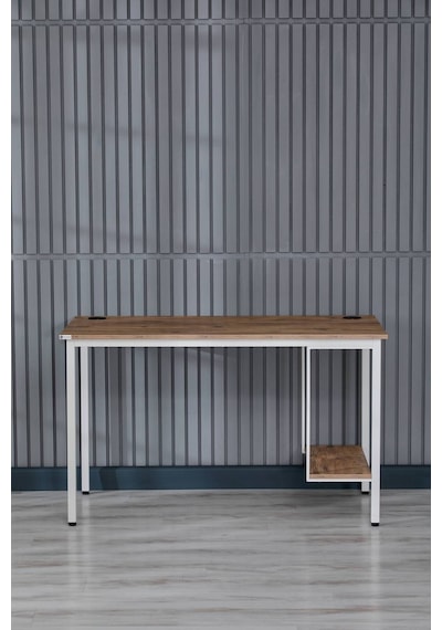 Sehpol Bilgisayar Masası Sağ Sol Yönlü Pc Kasa Raflı 125x65x75 Cm Beyaz Atlantik Çam Atlantik Çam - Beyaz Sehpol Bilgisayar Masası Sağ Sol Yönlü Pc Kasa Raflı 125x65x75 Cm Beyaz Atlantik Çam Atlantik Çam - Beyaz
