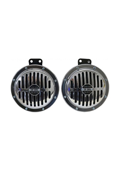 Süper Ton Korna 17,5 Cm Jumbo Büyük Krom 290-345Hz 12V BR2751583