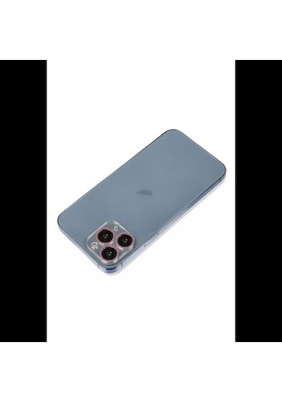 Apple İphone 11 Pro Max Shine Kamera Lens Koruma Cam - Pembe