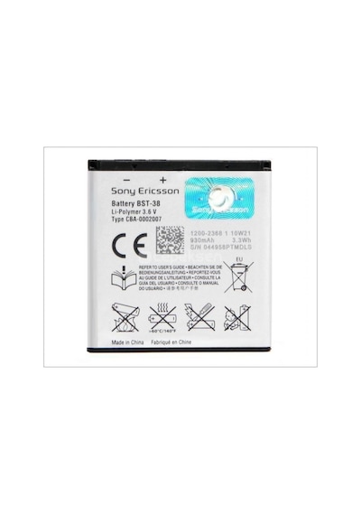 Sony Ericsson Bst-38 Batarya X10 Mini Pro C510 C902 Batarya Pil
