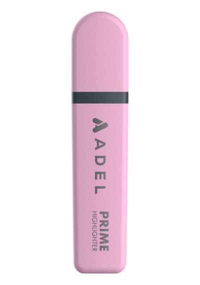 Fosforlu Kalem Prime 2201 000116 Tekli Pastel Pembe Tekli Metalik