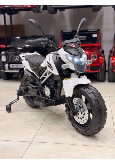 Akülü Motor 3-8 Yaş Beyaz