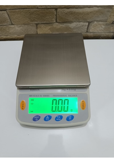 5 Kg Kapasiteli-0.01 Gr Hassas Kuyumcu Laboratuvar Terazisi