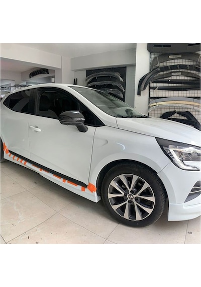 Renault Clio 5 Yan Marşpiyel Çift Plastik