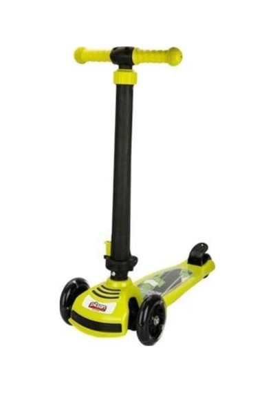 Pilsan Power 3 Tekerlekli Katlanabilir Işıklı Yeşil Scooter