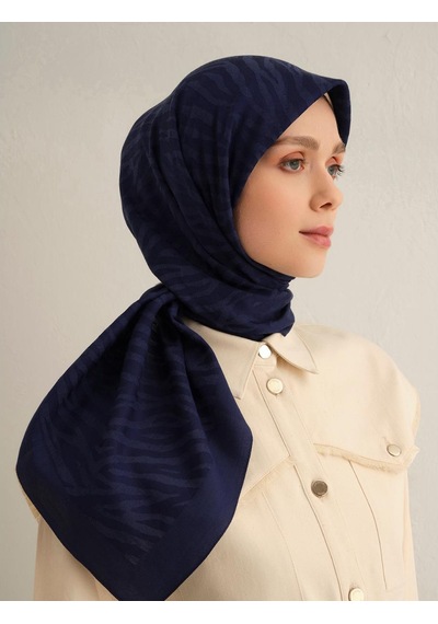 Armine S00oa0444438 02 Armine Pamora Eşarp 1 Lacivert