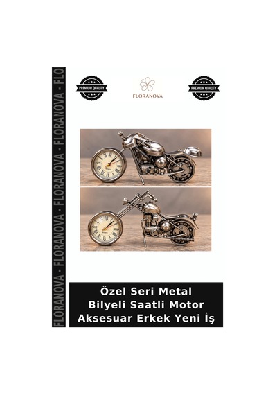 Özel Seri Metal Bilyeli Saatli Motor Aksesuar Erkek Yeni İş