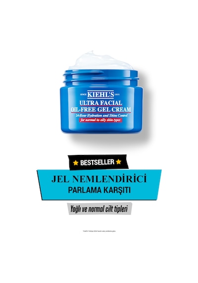 Yağlı Ve Normal Ciltler İçin Parlamayı Azaltan, Ferahlatıcı Ve Nemlendirici Jel Krem 50ml