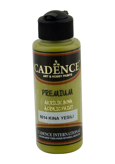 Cadence Premium Akrilik Boya 120Ml 8014 Kına Yeşili