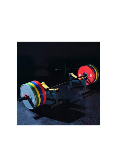 Deadlift & Barbell Row Standı - Olimpik Bar Sehpa - Halter Atış Standı - Fitness Aparatları