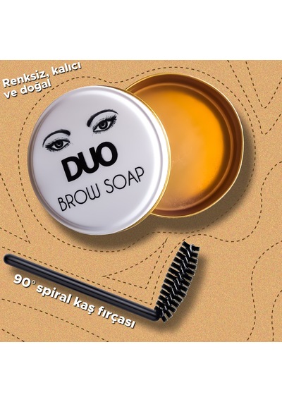 Duo Brow Soap - Argan Yağlı Kaş Sabitleyici Sabun 20 Ml.