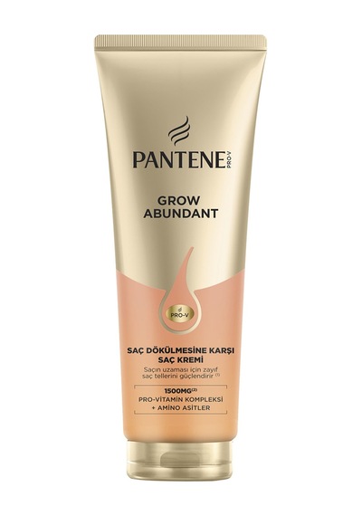 2 Adet Pantene Grow Abundant Dökülme Karşıtı Saç Kremi 250 Ml