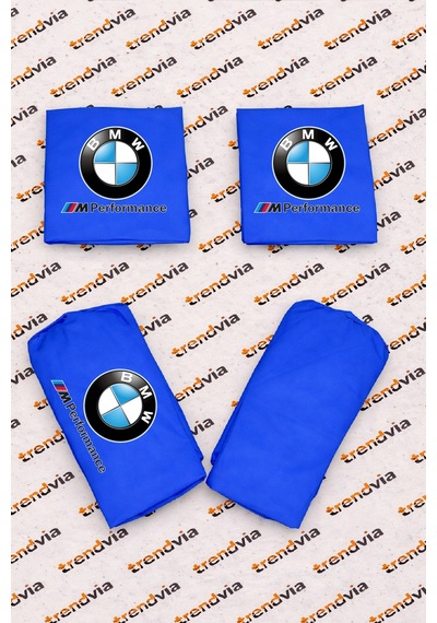 Bmw Logolu Oto Koltuk Kılıfı Ön Arka Set Penye Likralı Universal Koltuk Koruyucu Servis Kılıfı 53169840