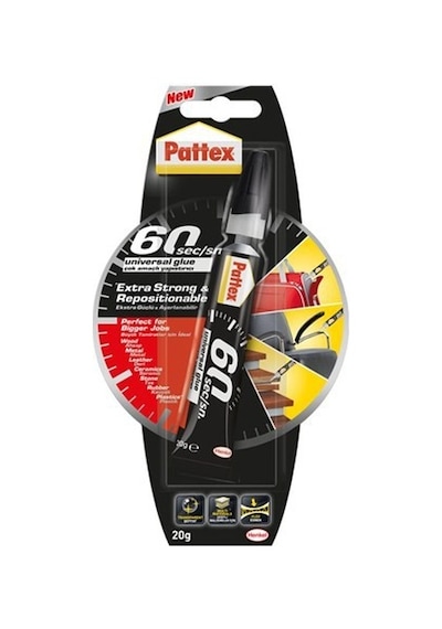 Pattex 60 Saniye Universal Yapıştırıcı  20G
