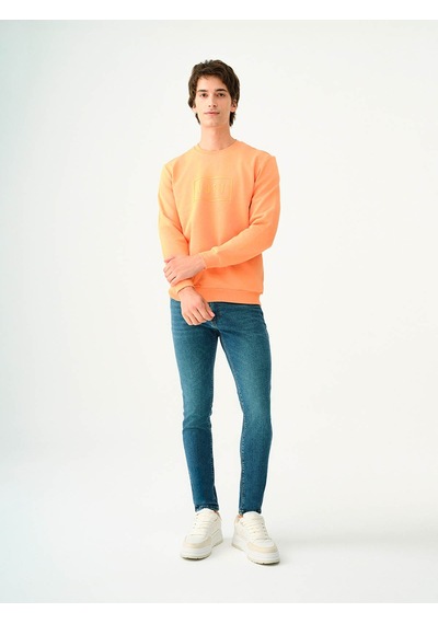 Loft Erkek Sweatshirt Somon Lf2037097 25kp69000104 P69142 Somon