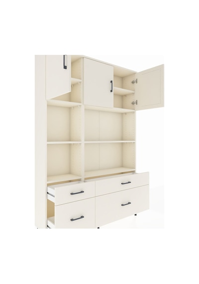 Arges Dolap 8 Raflı 4 Çekmeceli 3 Kapaklı 132x30x195 Aytaşı-a... Aytaşı Arges Dolap 8 Raflı 4 Çekmeceli 3 Kapaklı 132x30x195 Aytaşı-a... Aytaşı