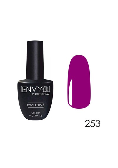 Envy Kalıcı Oje Exclusive Koyu Lila 10gr No:253