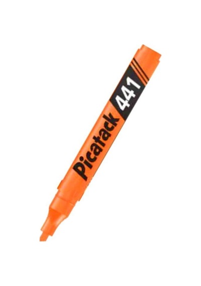 Picatack Fosforlu Işaretleme Kalemi Pastel Turuncu 10'lu Turuncu