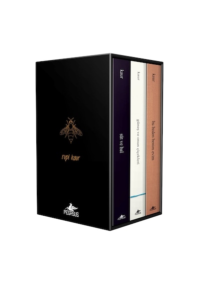 Rupi Kaur Şiir Koleksiyonu Kutulu Özel Set (3 Kitap) / Rupi Kaur