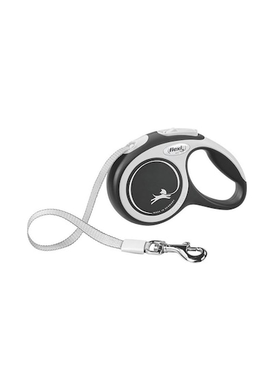 Flexi New Comfort Otomatik Şerit Tasma 5 m Large Siyah