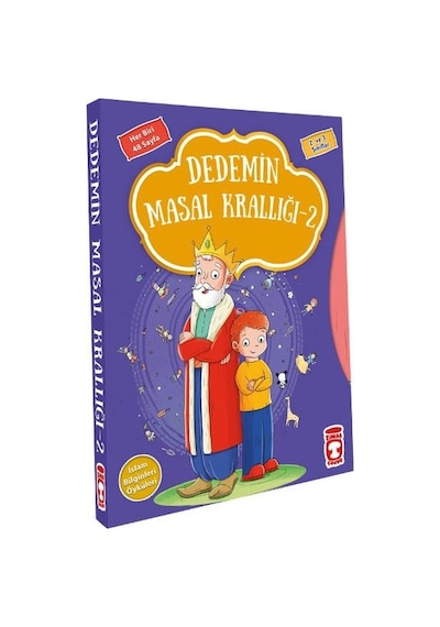 Dedemin Masal Krallığı Seti 2 - 5 Kitap - Didem Demirel - Timaş Çocuk