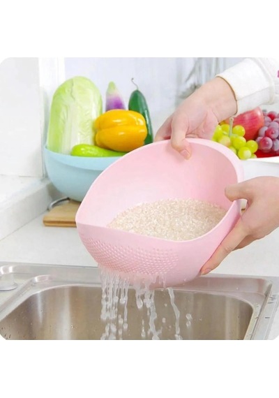Çok Amaçlı Küçük Pirinç Süzgeci Ergonomik Ve Şık Plastik Diğer