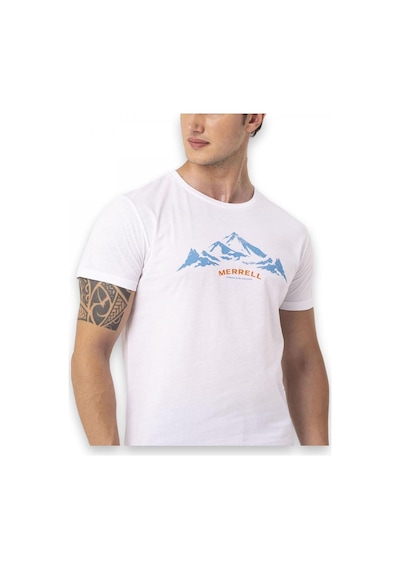 Merrell Taurus M Kısa Kollu Beyaz Erkek T-Shirt Beyaz