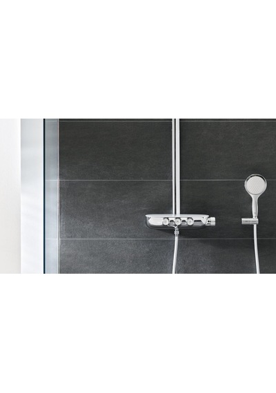 Grohe Smartcontrol 300 Termostatik Duş Bataryalı Borulu Duş Sistem