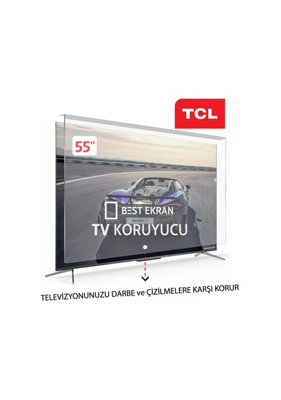 Tcl 55" İnç 138 Cm Ekran 4k Ultra Hd Led Qled Televizyon Ekran Koruyucu