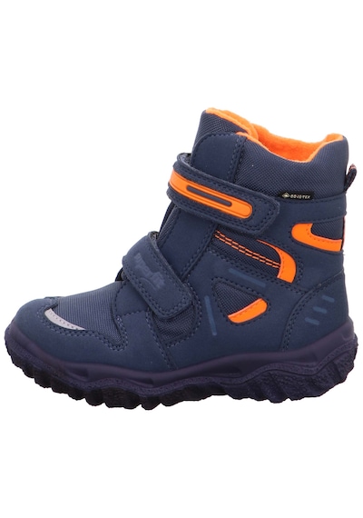 Superfit 1-809080 Husky Çocuk Lacivert/turuncu Gore-tex Bot Lacivert - Turuncu